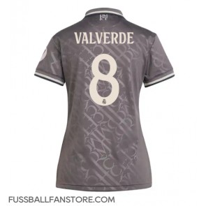 Real Madrid Federico Valverde #8 Replik 3rd trikot Damen 2024-25 Kurzarm